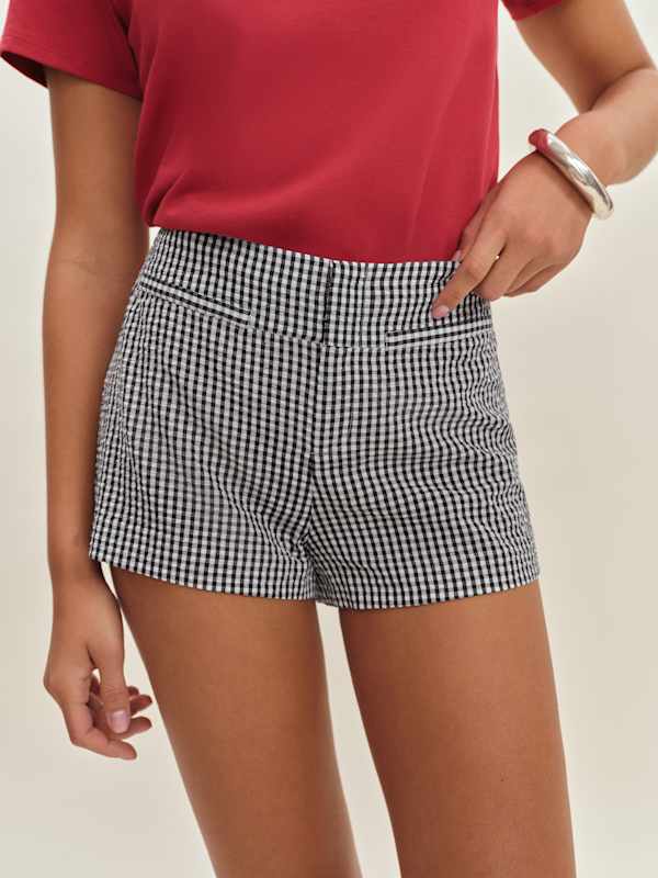 Everett Short - Black And White Check